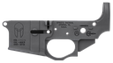 SPIKES STLS021 SPARTAN STRIPPED LOWER RECEIVER MULTI-CALIBER 7075-T6 ALUMINUM BLACK ANODIZED FOR AR-15