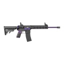 Tippmann Arms M4-22 Redline, 22 LR, 16" Fluted Threaded Barrel, 25+1, Black/Purple